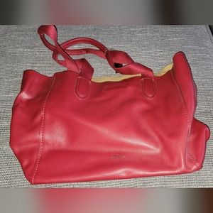 Coral Coach bag